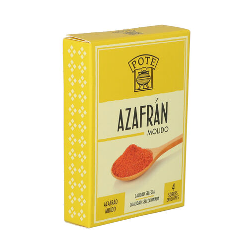 AZAFRAN EL POTE MOLIDO 4x100mg image number
