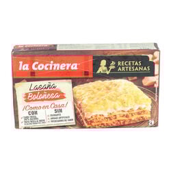LASAÑA BOLOÑESA LA COCINERA 500g