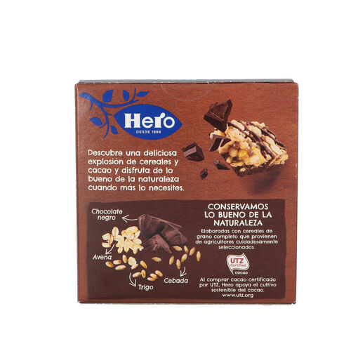 BARRITAS MUESLY CHOCO NEGRO CORNY PACK 6x25g image number