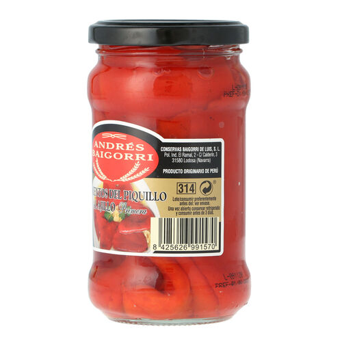 PIMIENTOS PIQUILLO AL AJILLO  BAIGORRI 290g image number