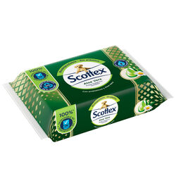 PAPEL HIGIENICO HUMEDO ALOE VERA SCOTTEX 66 UDS 