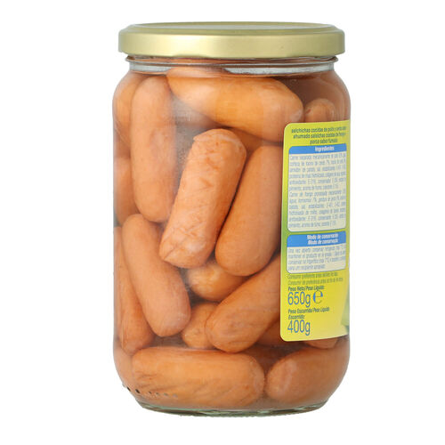 SALCHICHAS ALTEZA COCKTAIL TARRO 400g image number