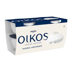 Yogur griego Natural azucarado OIKOS 4x110g