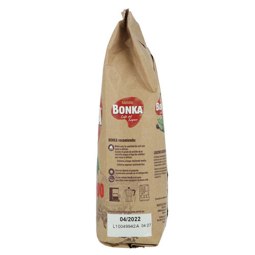 Caf&eacute; BONKA descafeinado grano 500g image number
