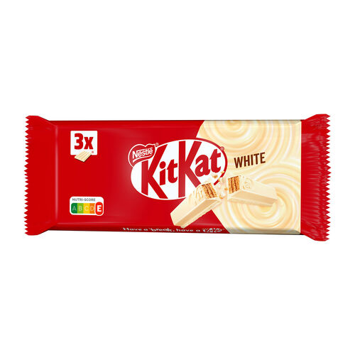 Chocolatina KIT-KAT blanco 41,5g 3uds image number