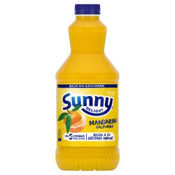 Refresco sabor mandarina California SUNNY DELIGHT 1,25L