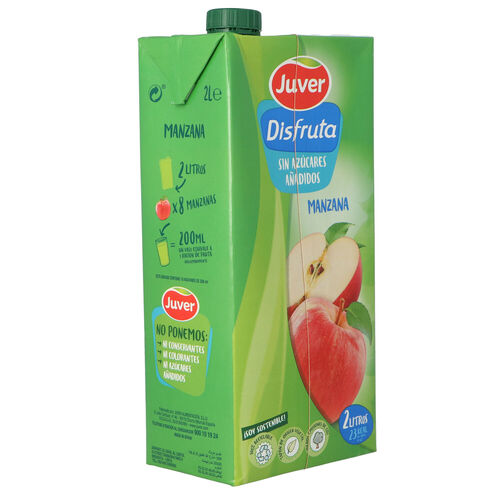 NECTAR DE MANZANA DISFRUTA JUVER 1,5L image number