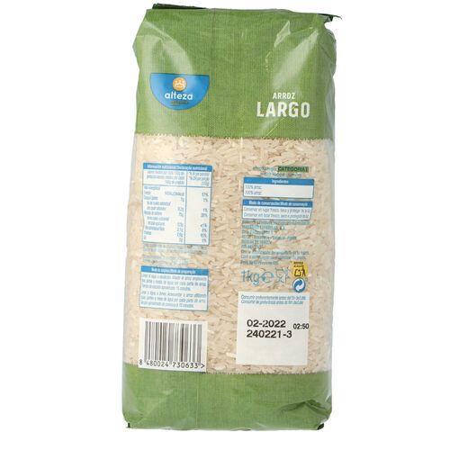ARROZ ALTEZA LARGO 1kg image number