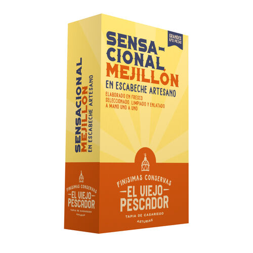 MEJILLON ESCABECHE VIEJO PESCADOR 8/12 110g image number