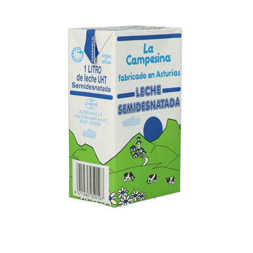 Leche semidesnatada LA CAMPESINA 1L image number