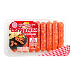 Longaniza roja EL POZO 325g