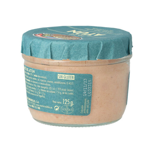Pat&eacute; de at&uacute;n CASA TARRADELLAS 125g image number