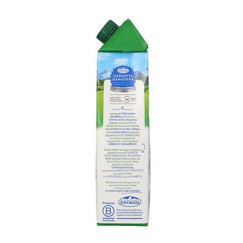 LECHE DESNATADA CENTRAL LECHERA ASTURIANA 1L image number