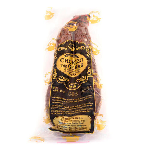 Chorizo de geras picante entrepe&ntilde;as kg image number
