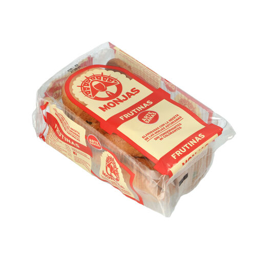 Galletas frutinas MONJAS artesanas 275g image number