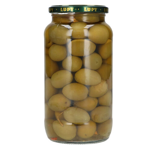 Aceituna gordal picante LUPY tarro 950g image number