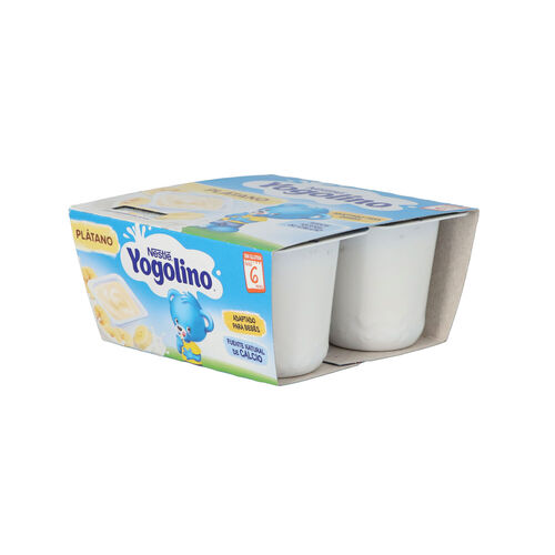 YOGOLINO PLATANO A PARTIR DE 6 MESES 4x100g image number