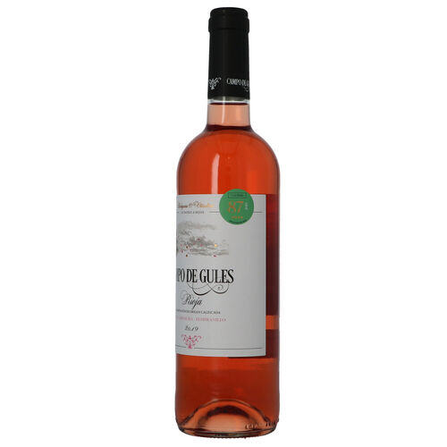 Vino rosado CAMPO GULES DO Rioja 750ml image number