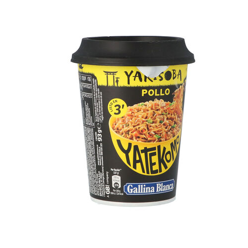 YAKISOBA POLLO GALLINA BLANCA VASO 93g image number