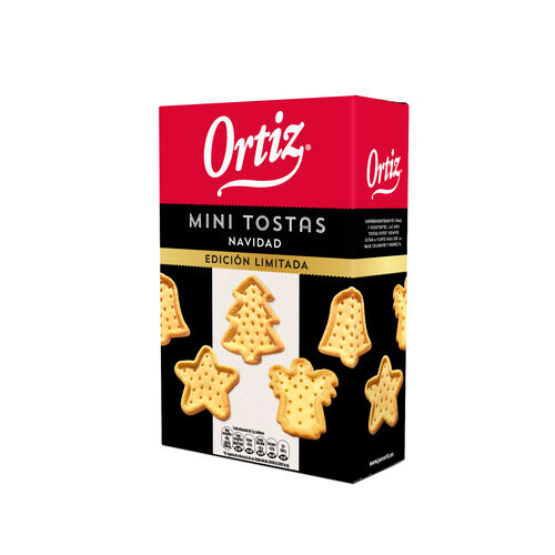 Mini tostas Navidad ORTIZ 80g image number