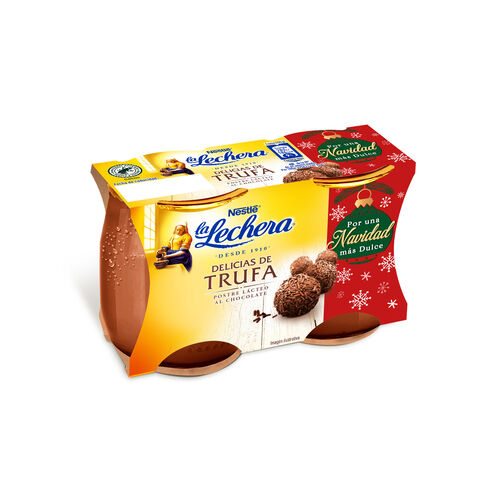 POSTRE SABOR TRUFA LA LECHERA 2x125g image number