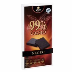 Chocolate negro 99% cacao alteza100g