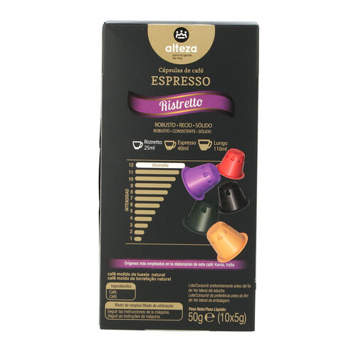 CAFE RISTRETTO ALTEZA 10 CAPSULAS image number