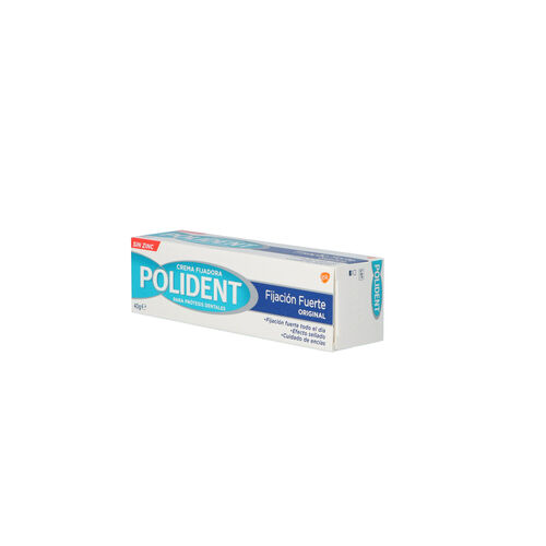 Crema POLIDENT fijadora protesis dentales 40g image number