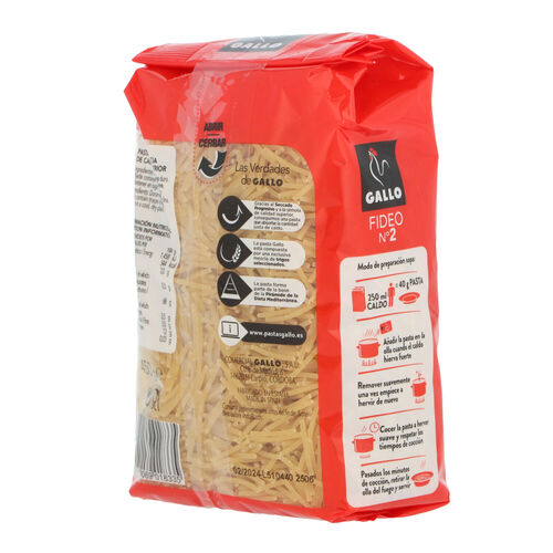 Fideos GALLO n2 450g image number