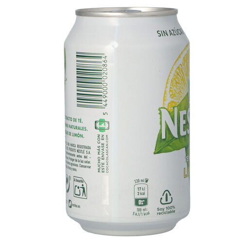 REFRESCO TÉ NESTEA SIN AZUCAR LATA 33cl image number