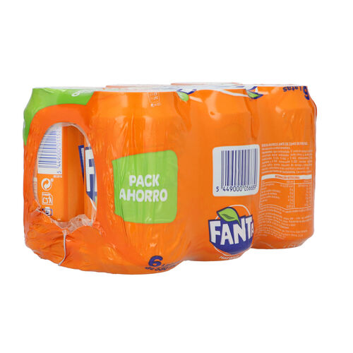FANTA NARANJA 33cl  PACK 6 LATAS image number