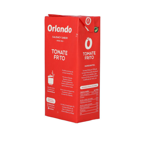 Tomate frito Cl&aacute;sico ORLANDO 780g image number