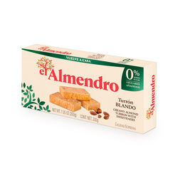 Turrón blando sin azúcar EL ALMENDRO 200g