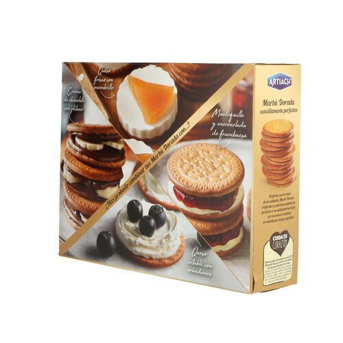 Galleta dorada MARBU 600g image number