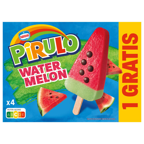 HELADO PIRULO SANDIA NESTLÉ 4x73ml + 1 GRATIS image number