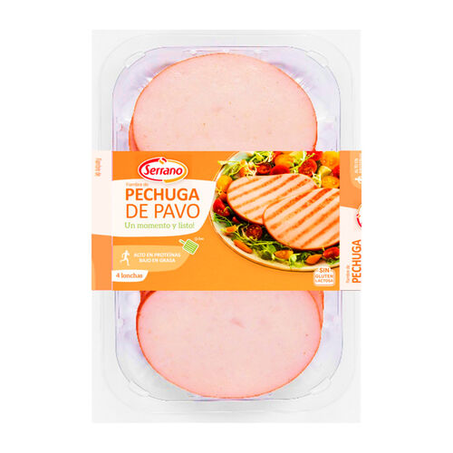 Pechuga de PAVO serrano 200g image number