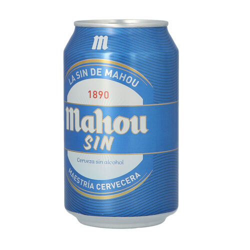 Cerveza MAHOU sin lata 33cl image number