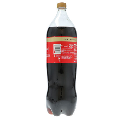 Refresco COCA COLA sin cafeina 2L image number