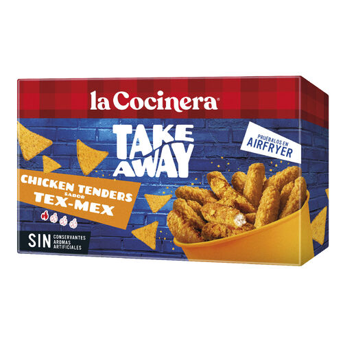 Chicken Tenders sabor Tex-Mex LA COCINERA 220g image number