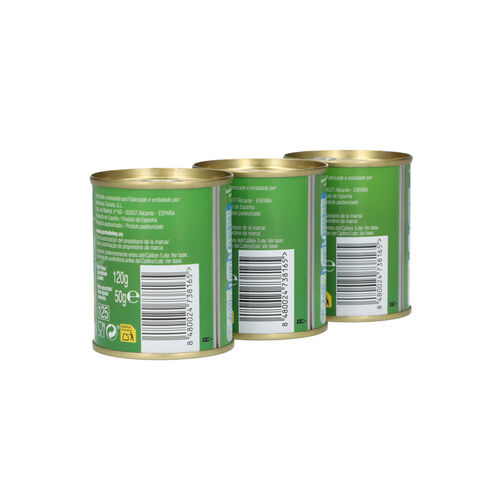 Aceituna ALTEZA rellena anchoa 3x120g image number