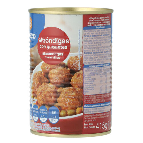 ALBONDIGAS ALTEZA LATA 415g image number