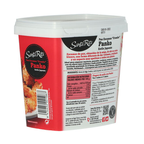 ESCAMAS PAN RALLADO PANKO 200g image number