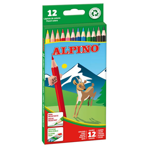 LAPICES ALPINO COLORES 12uds image number
