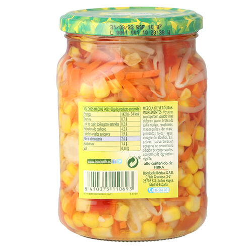 ENSALADA BONDUELLE MEDITERRANEA 530g image number
