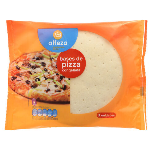 BASES DE PIZZA NIÑA DEL SUR 3X125g image number