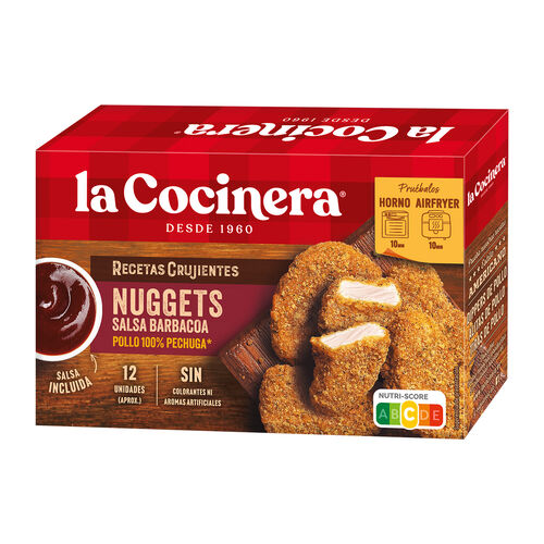 Nuggets con salsa Barbacoa congelados LA COCINERA 350g image number