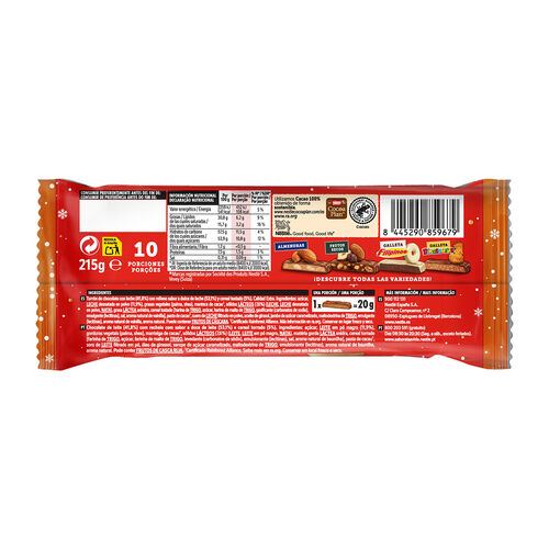 Turrón sabor a dulce de leche Extrafino NESTLÉ 215g image number