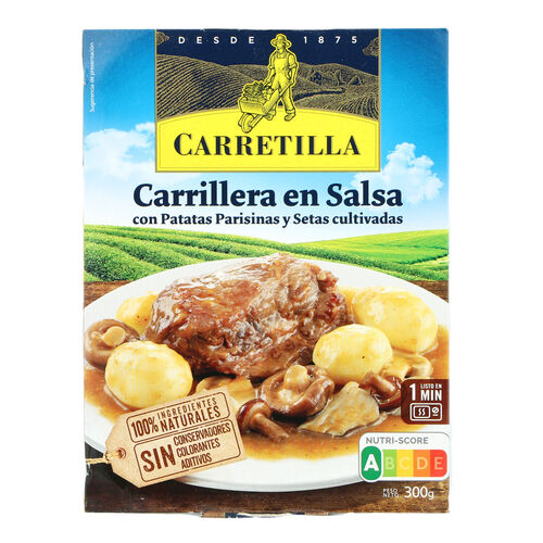 Carrilleras en salsa CARRETILLA 300g image number