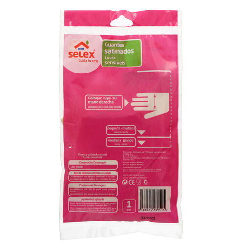 GUANTES SATINADO TALLA M-L AM image number