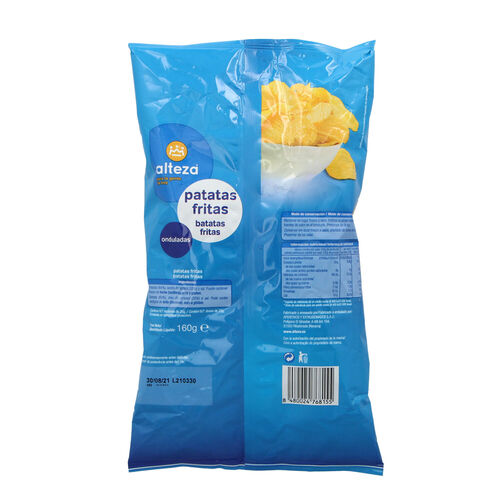 Patatas ALTEZA onduladas 160g image number